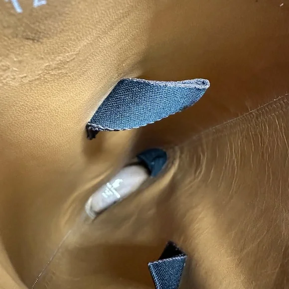 Black Lace-Up Tall Women’s Riding Boots - Leather Ralph Lauren Made in Italy - Picture 6 of 10